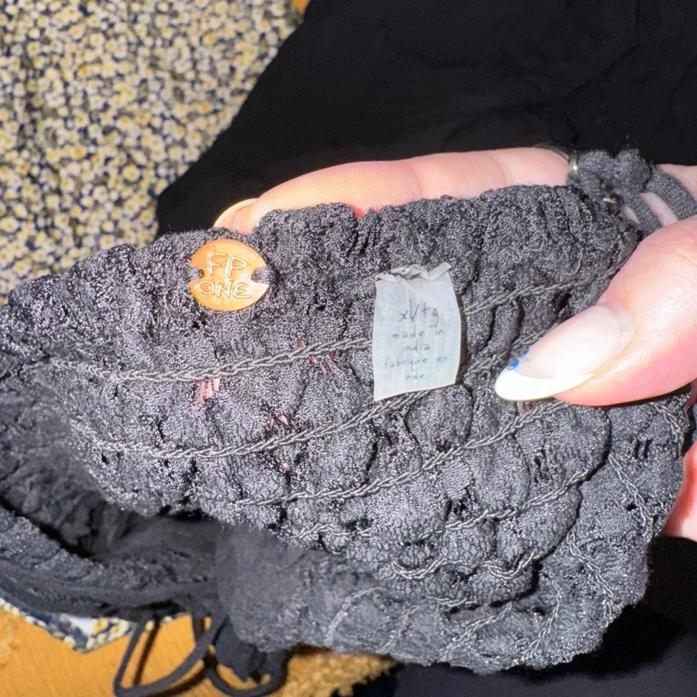 Free People Movement Adela Dress, black, size XL - Picture 4 of 4